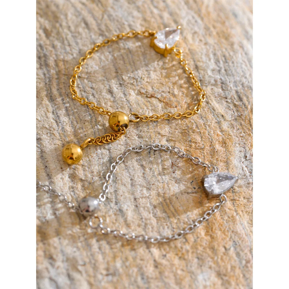 Adjustable Crystal Bracelet