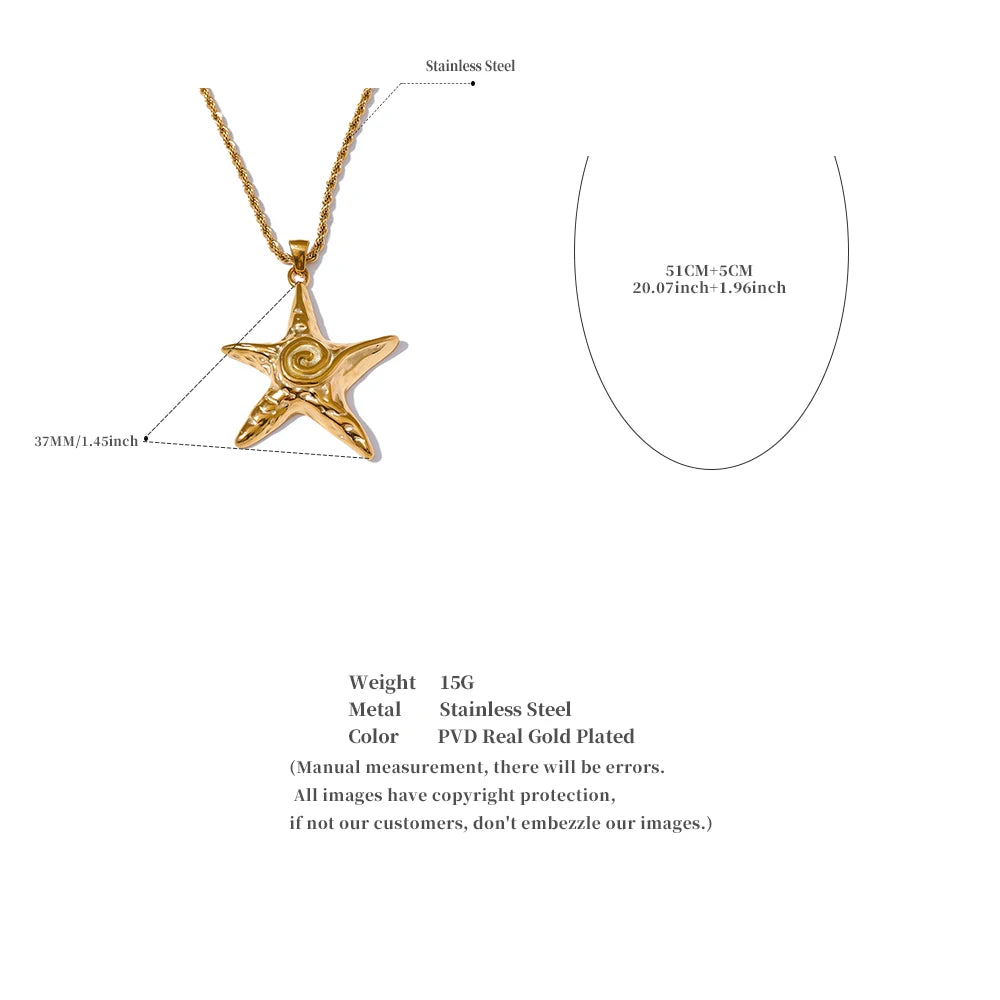 Ocean Star Pendant Necklace