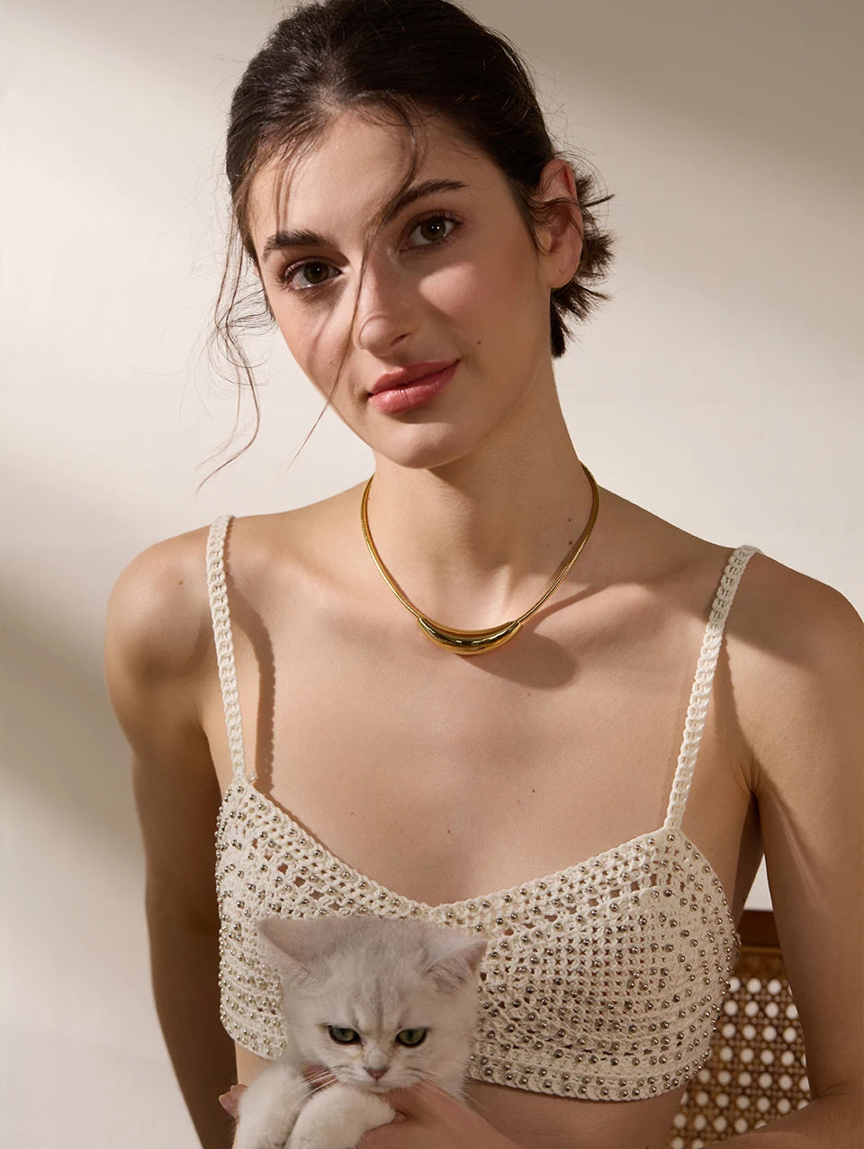 Golden Halo Choker