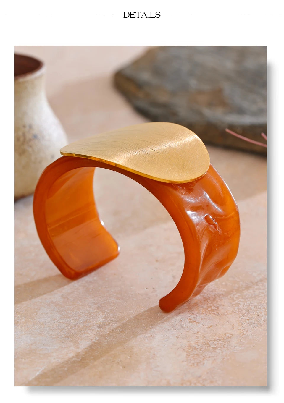 Amber Statement Cuff