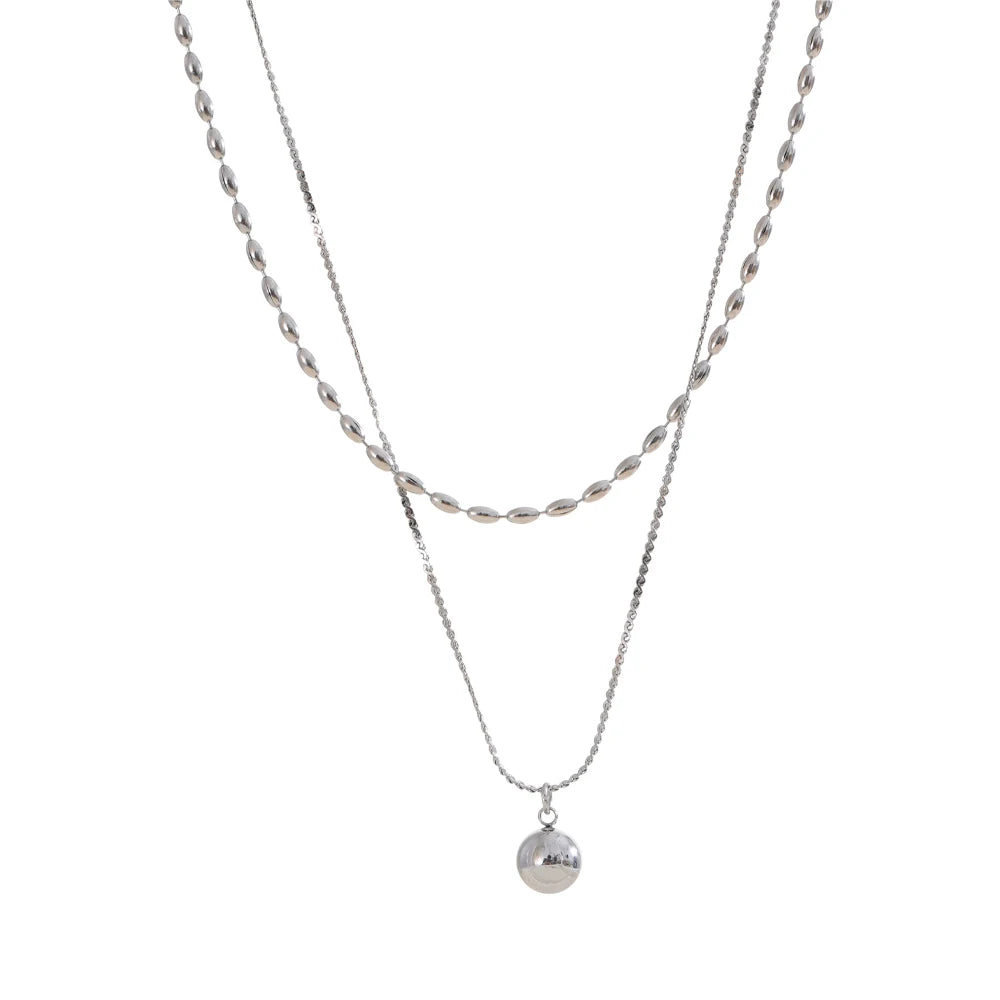 Classic Circle Gold Pendant