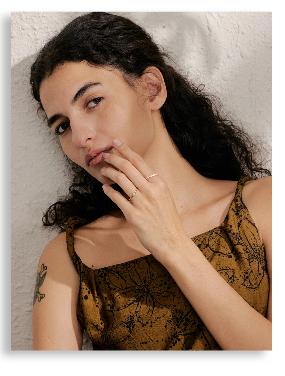 Pavé Double-Band Ring