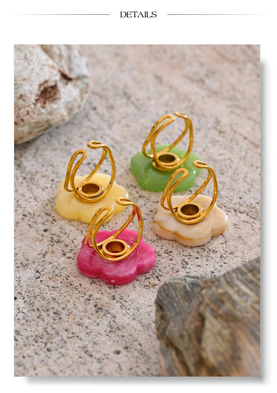 Pink Bloom Ring