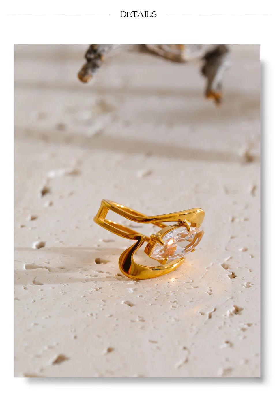 Crystal Bloom Ring