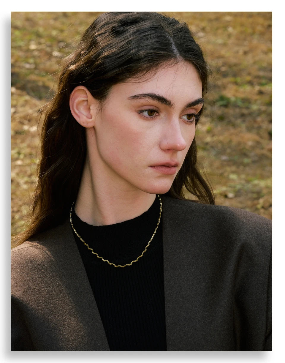 Wave Chain Necklace