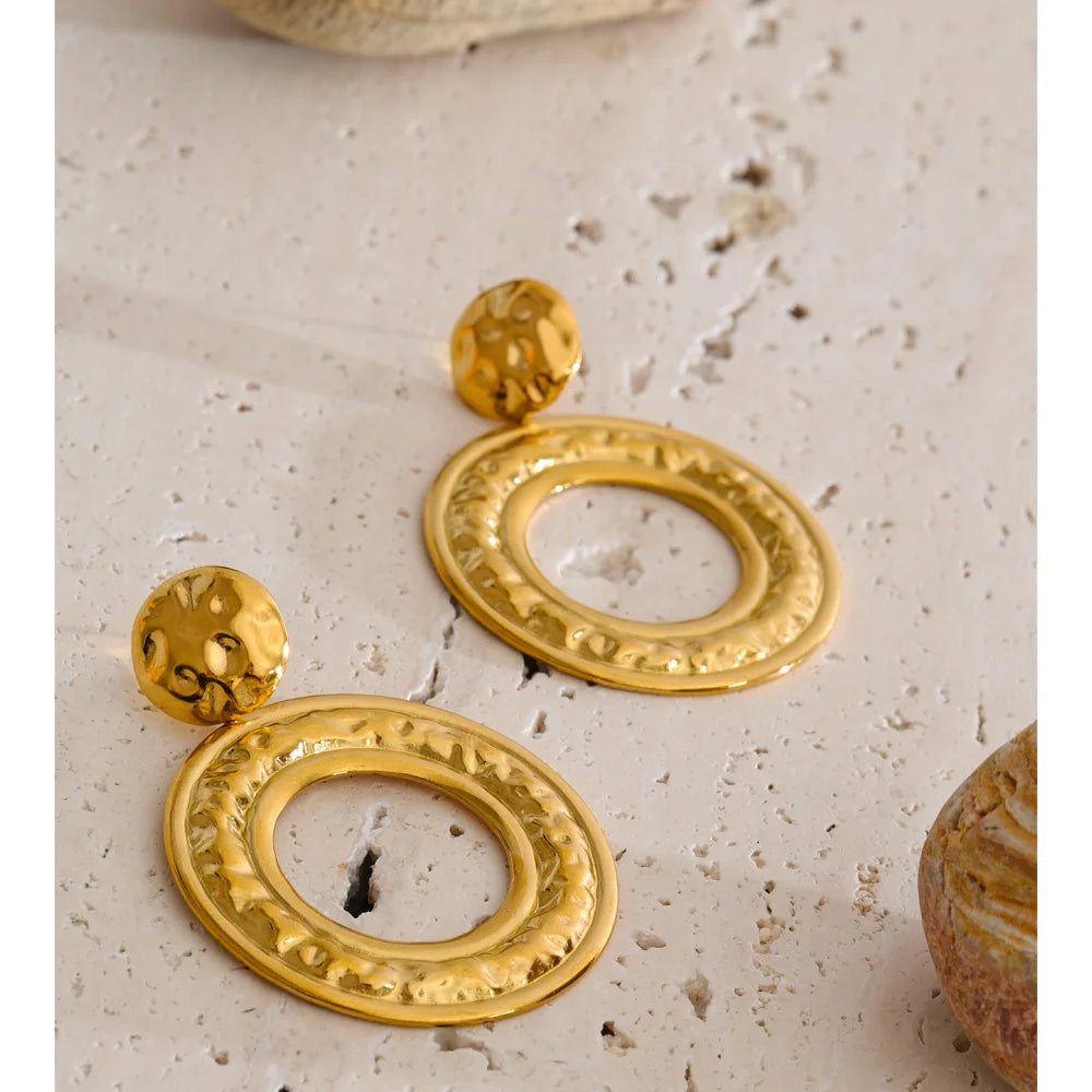 Vintage Circle Earrings