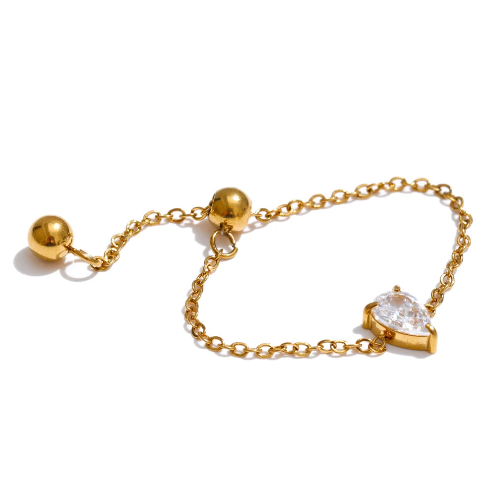 Adjustable Crystal Bracelet