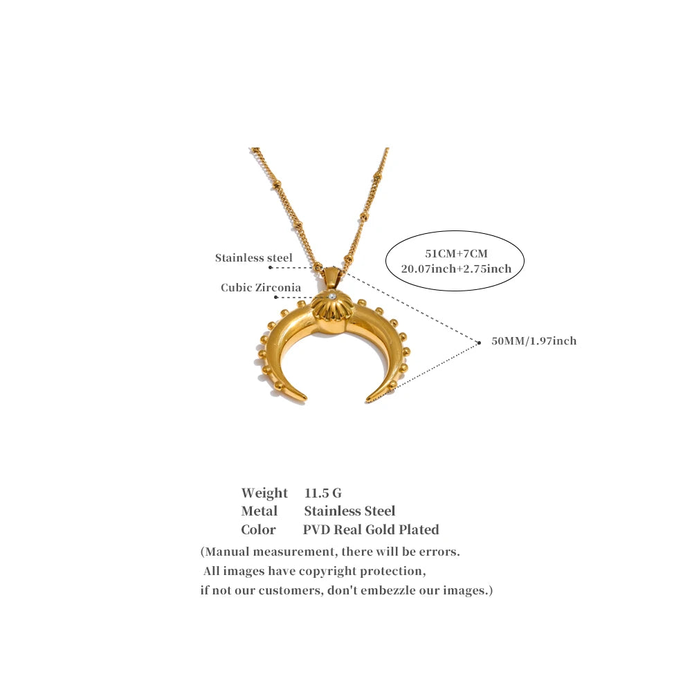 Crescent Moon Necklace
