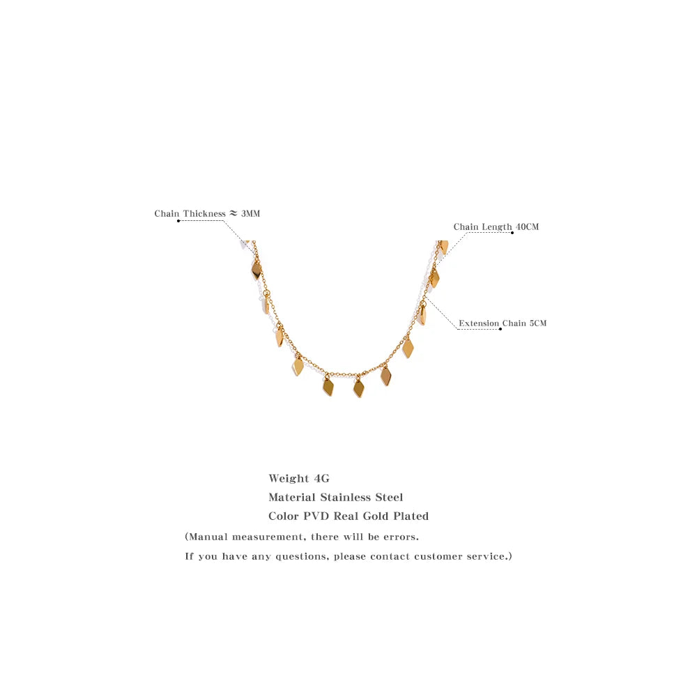 Golden Charms Necklace