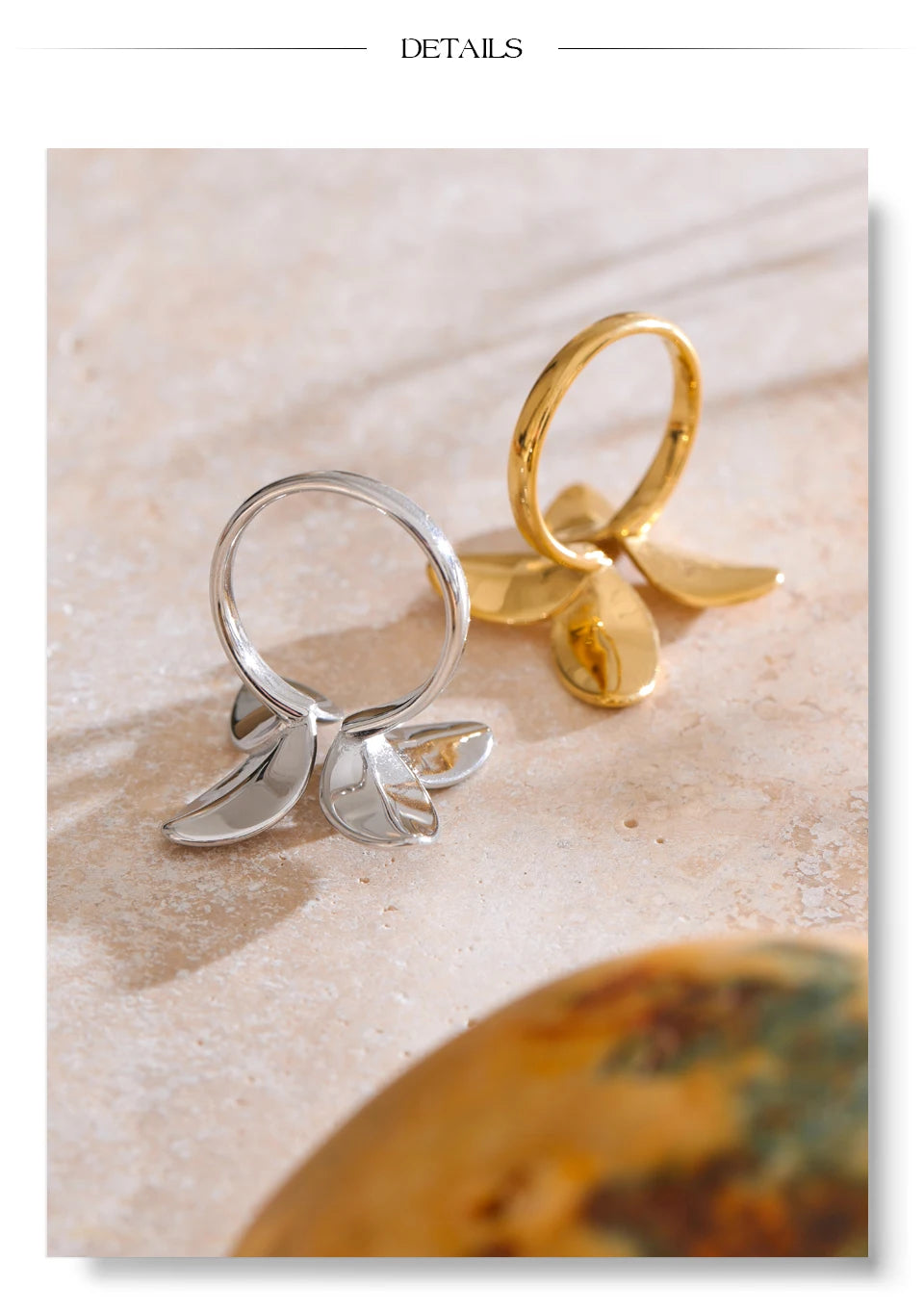 Golden Butterfly Ring