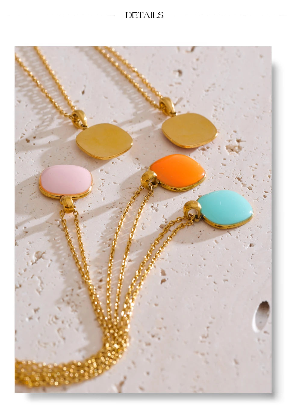 Candy Gem Pendant Necklace