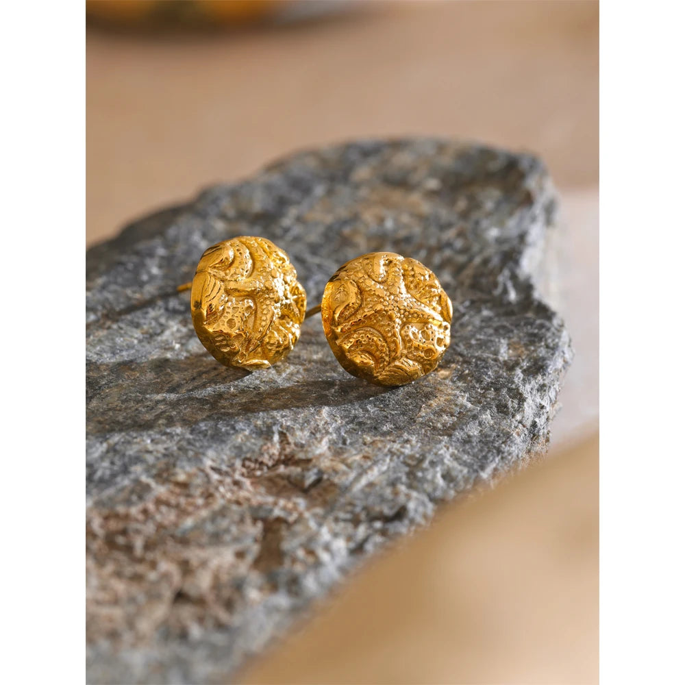 Vintage Star Studs