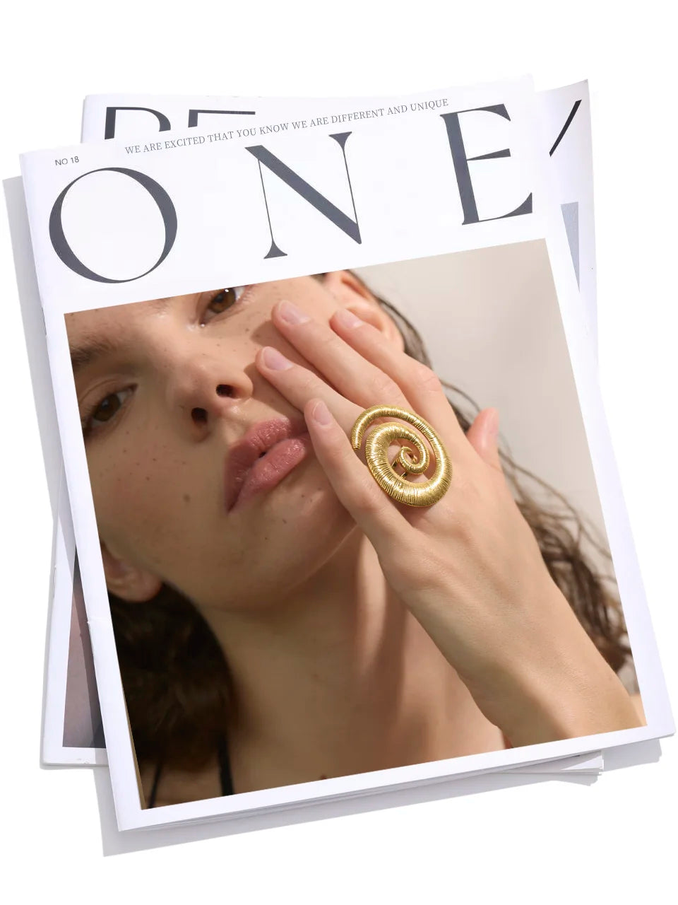 Spiral Statement Ring