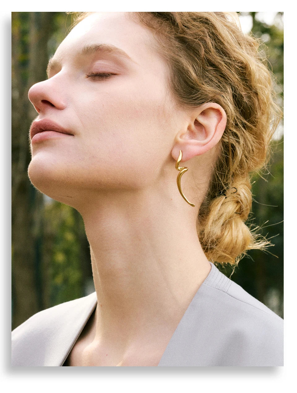 Lightning Statement Earrings