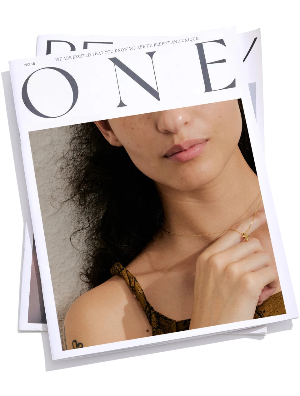 Minimal Cross Necklace