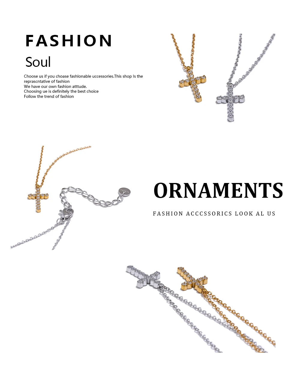 Eternal Faith Cross Necklace