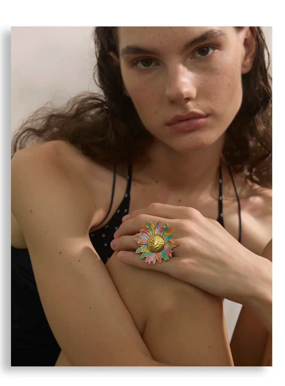 Colorful Flower Pins