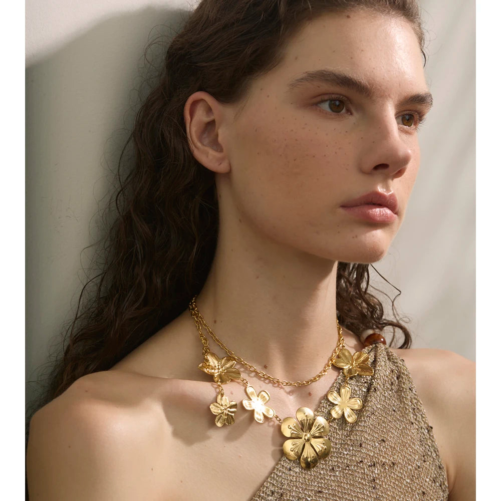 Floral Waist Belly Chain