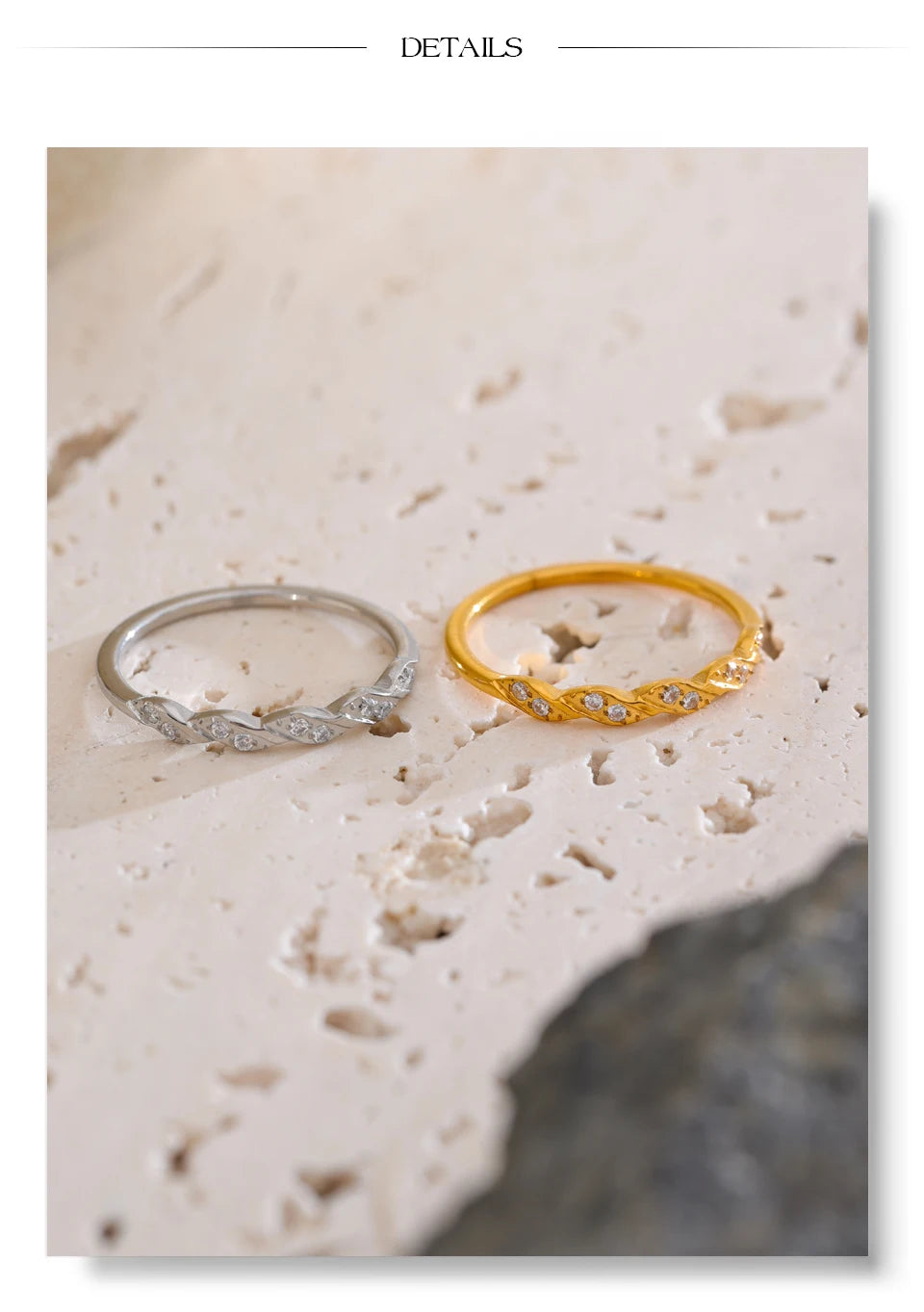 Braided Gold Band Ring