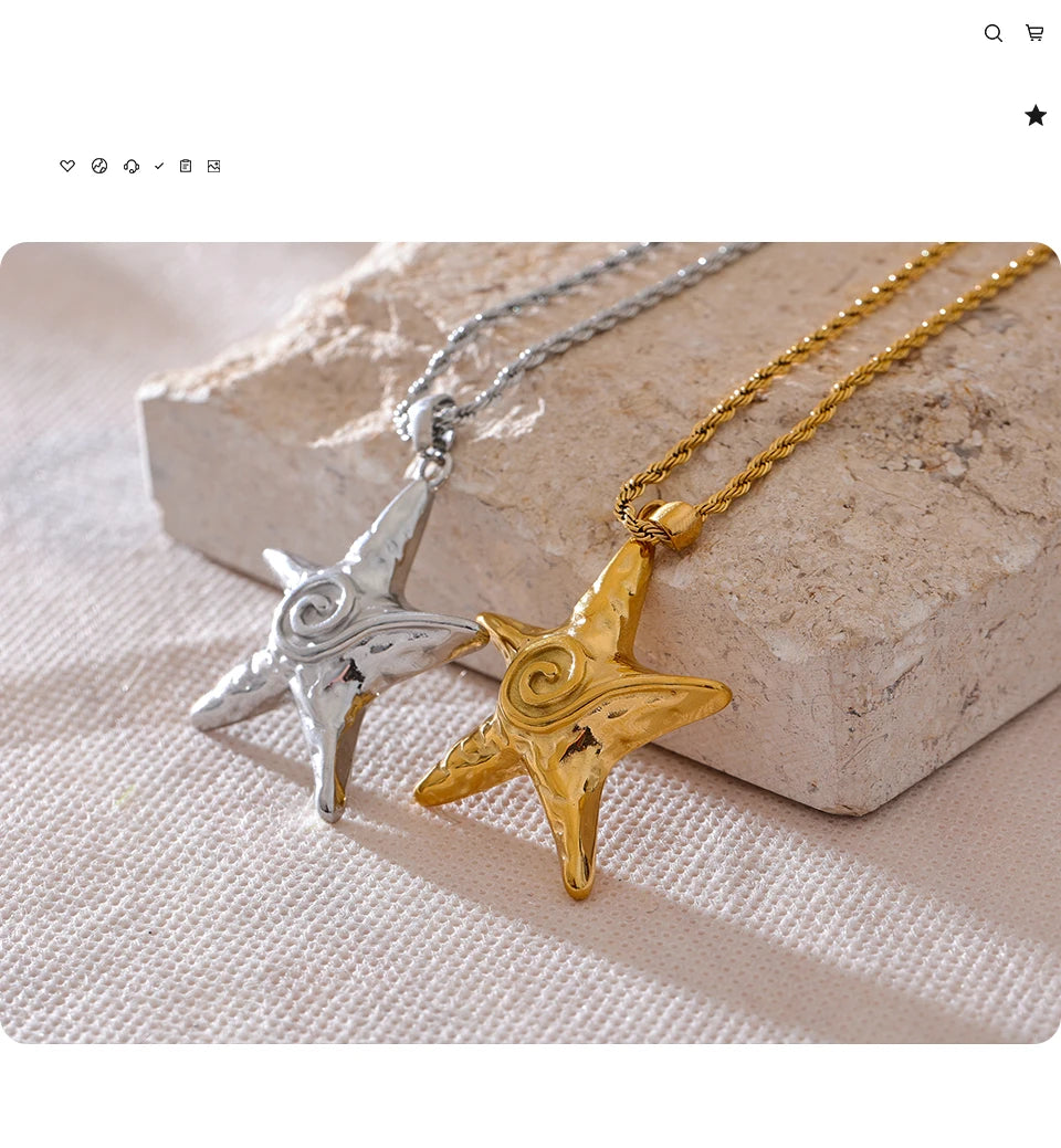 Ocean Star Pendant Necklace