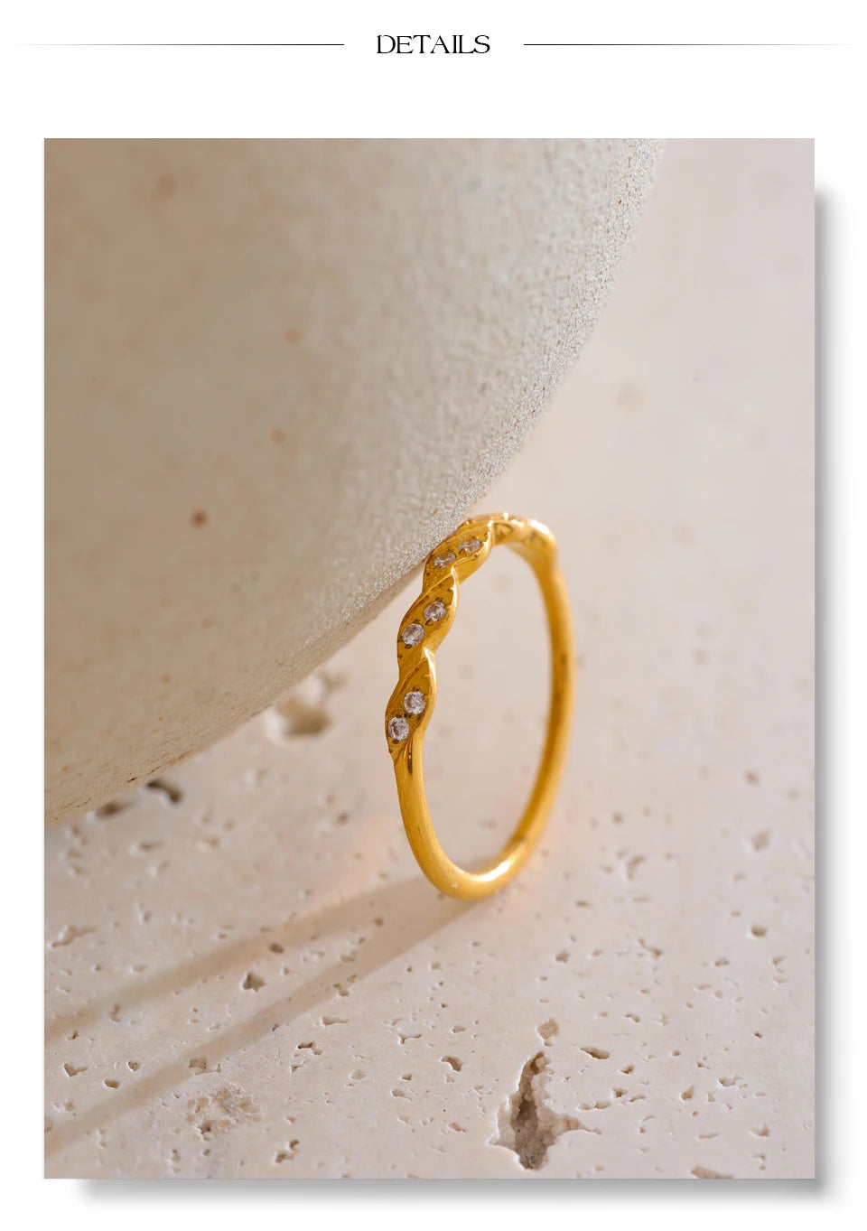 Braided Gold Band Ring