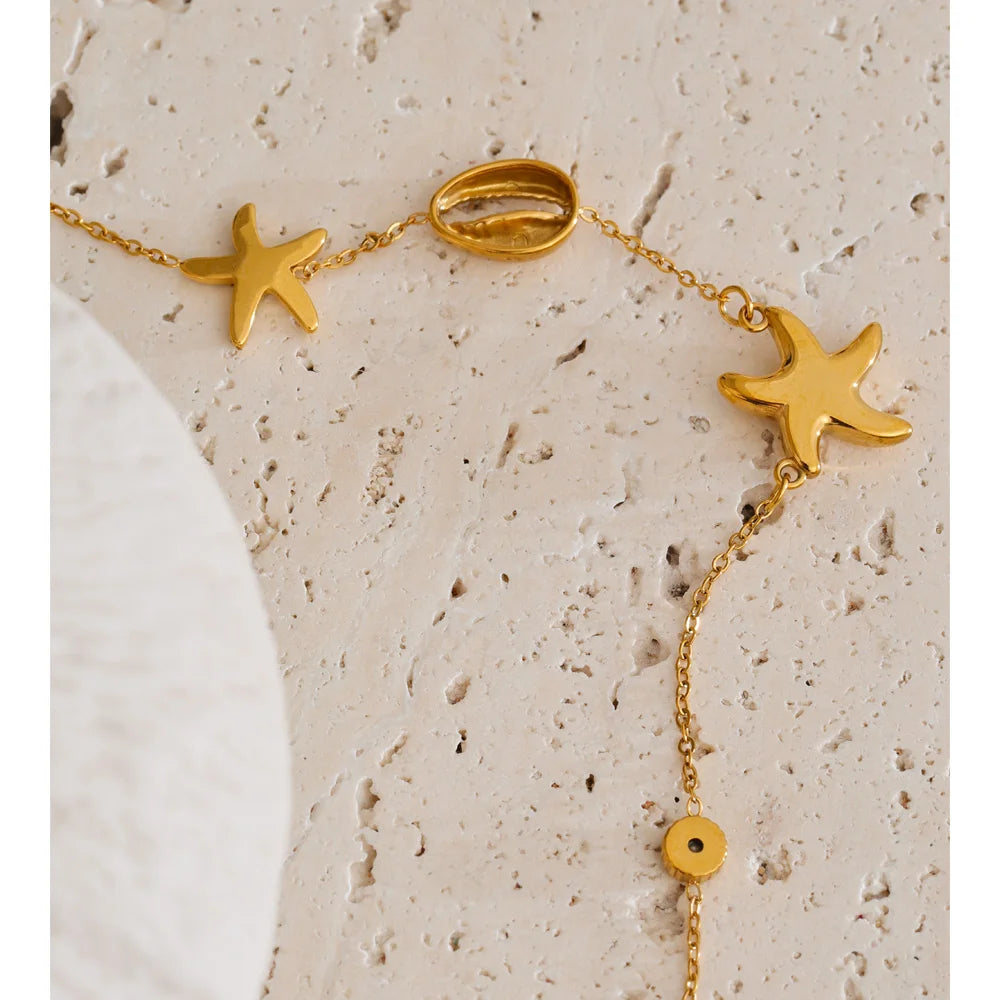 Summer Ocean Charms Necklace