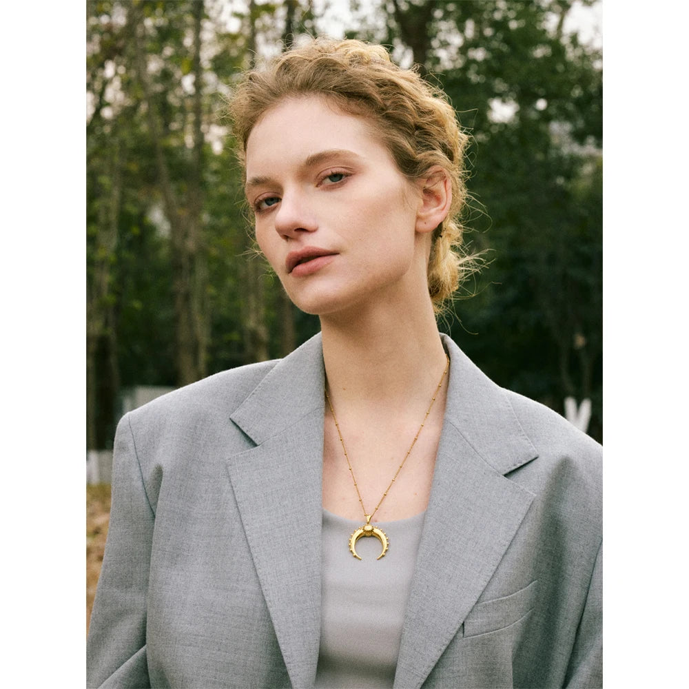 Crescent Moon Necklace