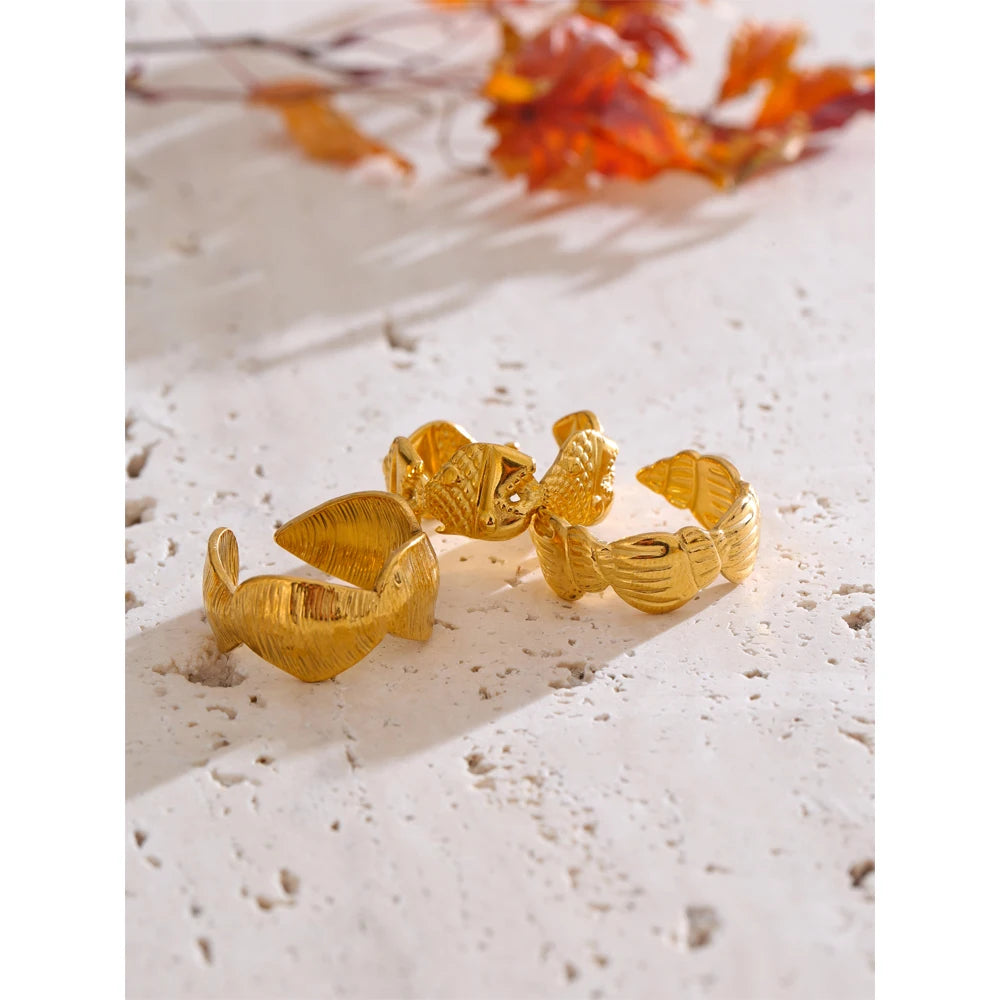 Mini Gold Summer Rings