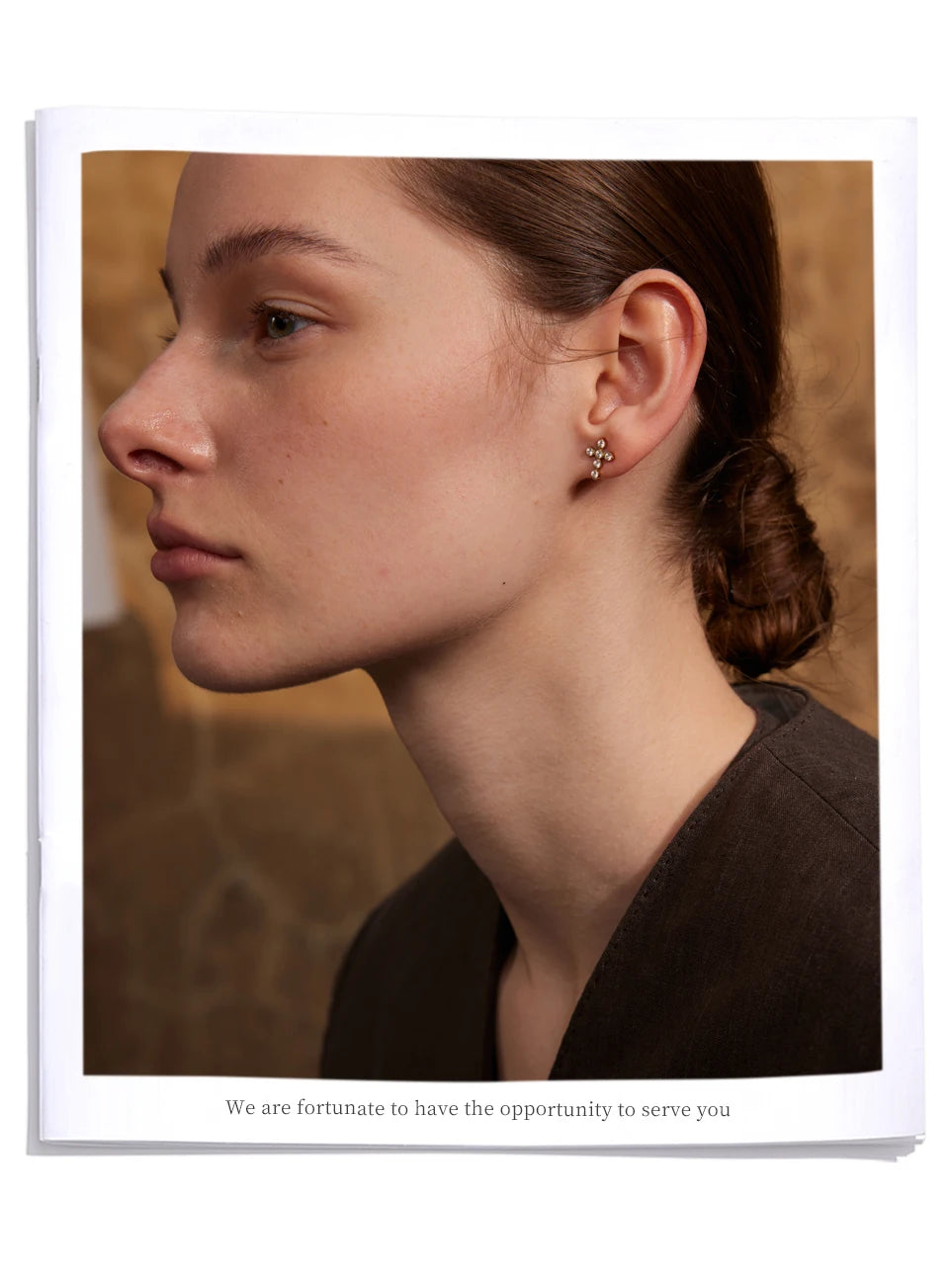 Divine Cross Studs
