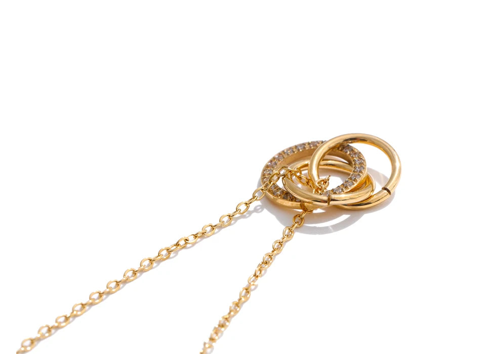 Interlocking Circle Pendant