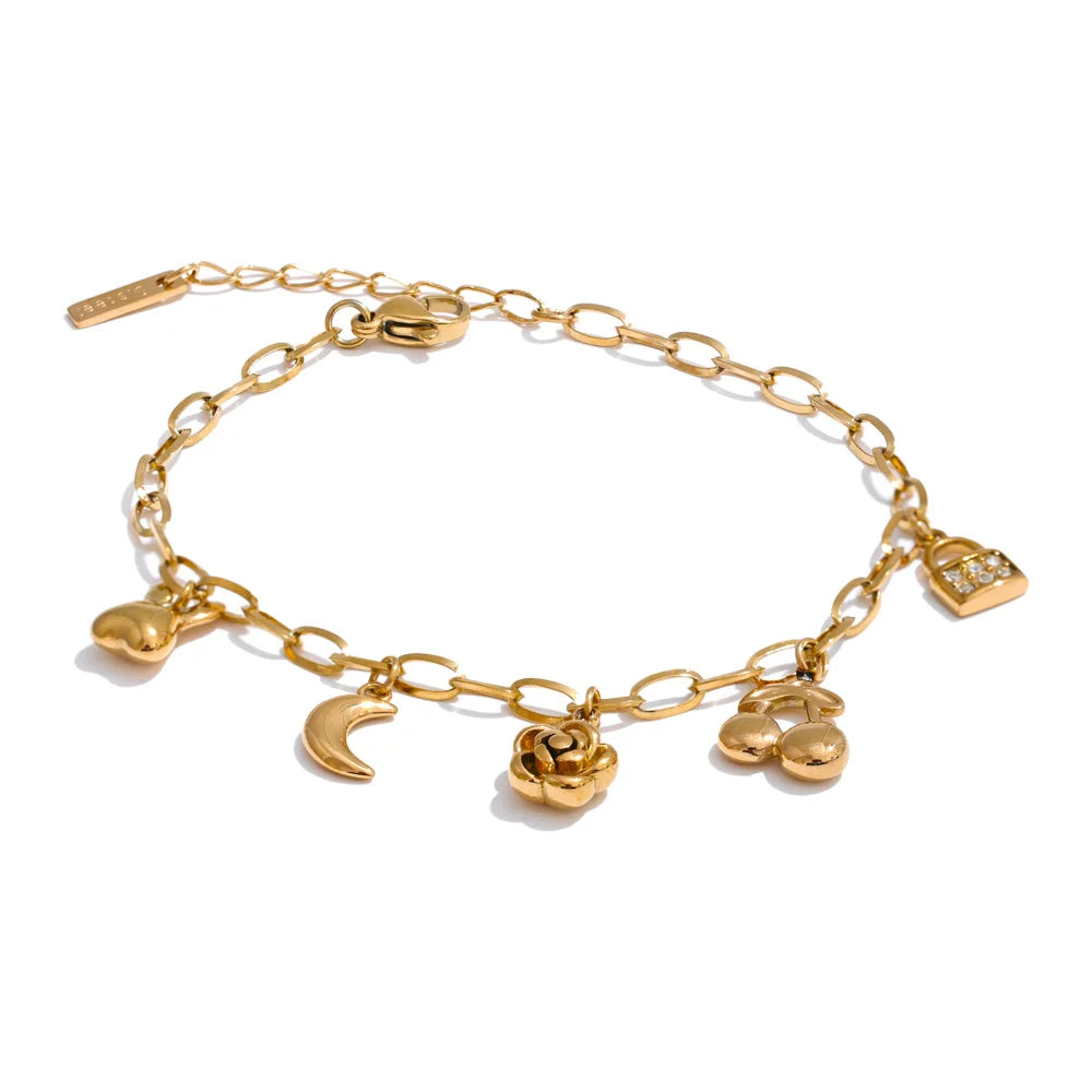 Charm Drop Bracelet