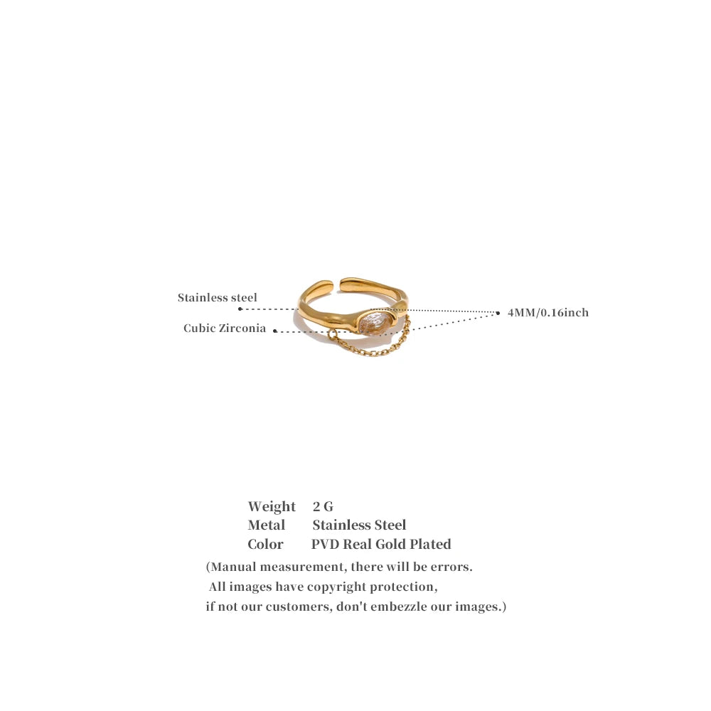 Celestial Chain Ring