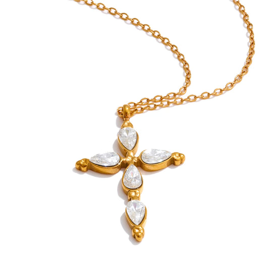 Crystal Cross Pendant