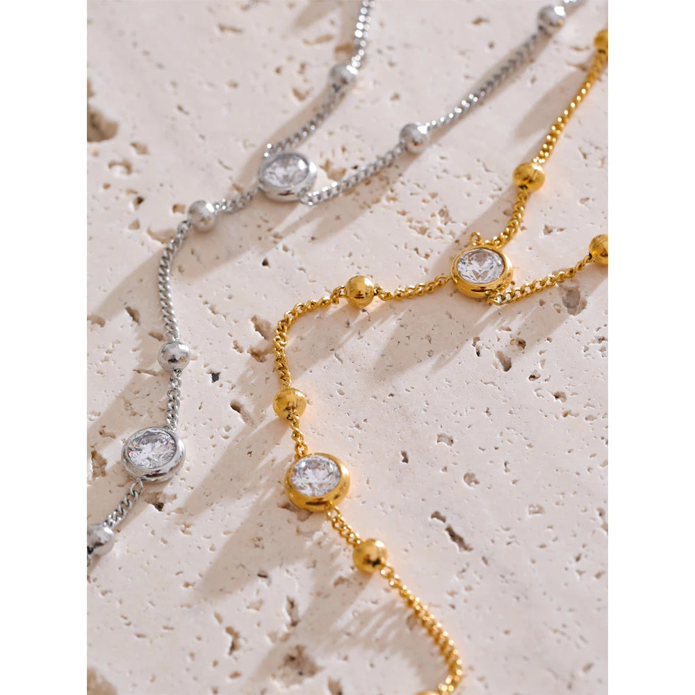 Natural Pearl Hand Chain Finger Bracelet