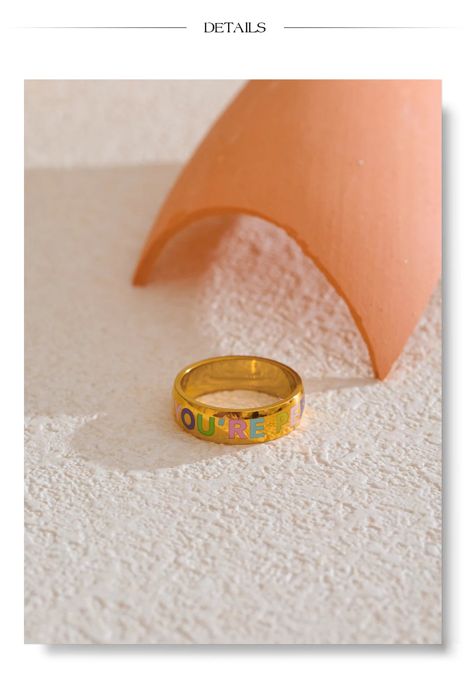 “You’re Perfect” Ring