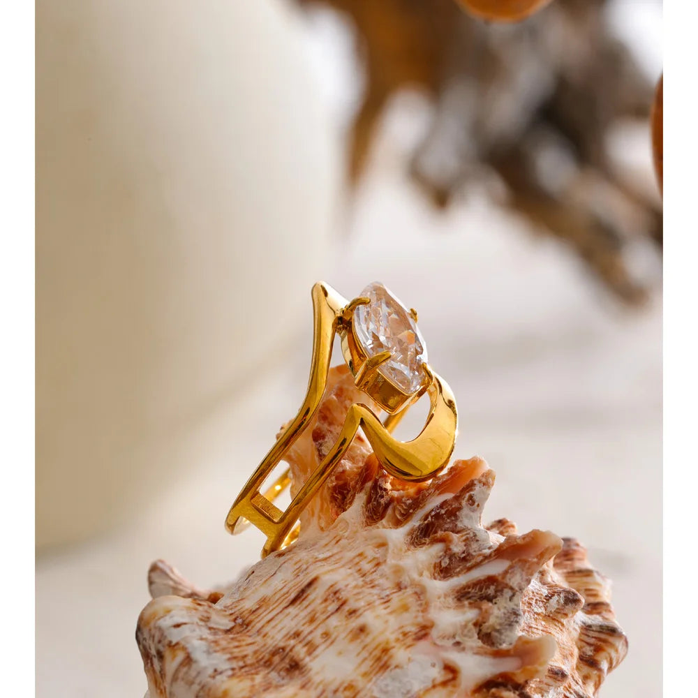 Crystal Bloom Ring