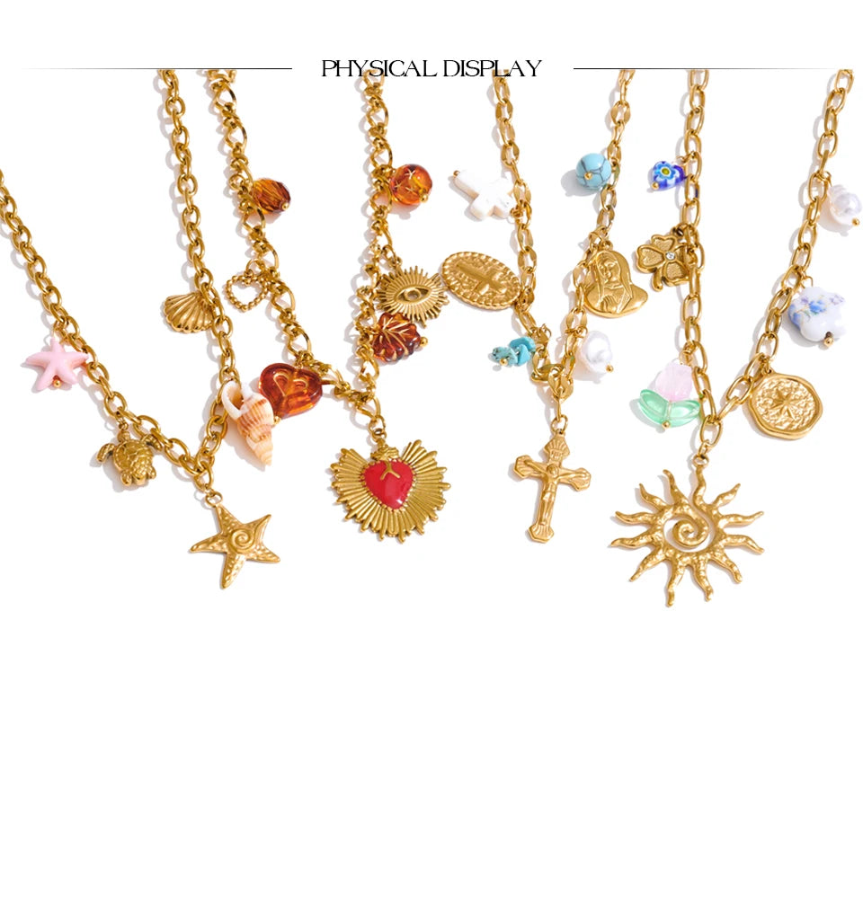 Charm Story Layered Necklace