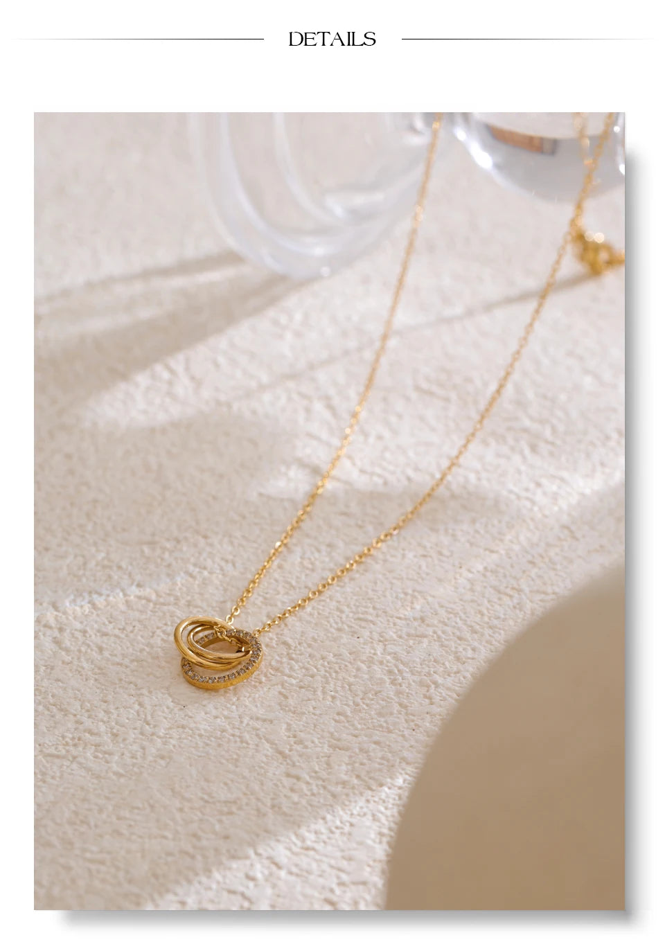 Interlocking Circle Pendant