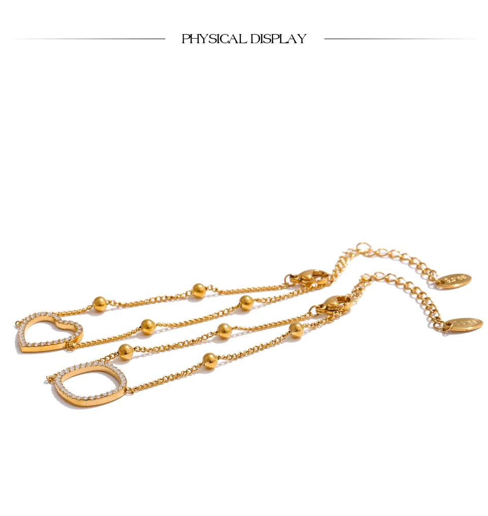 Twin Hearts Bracelet