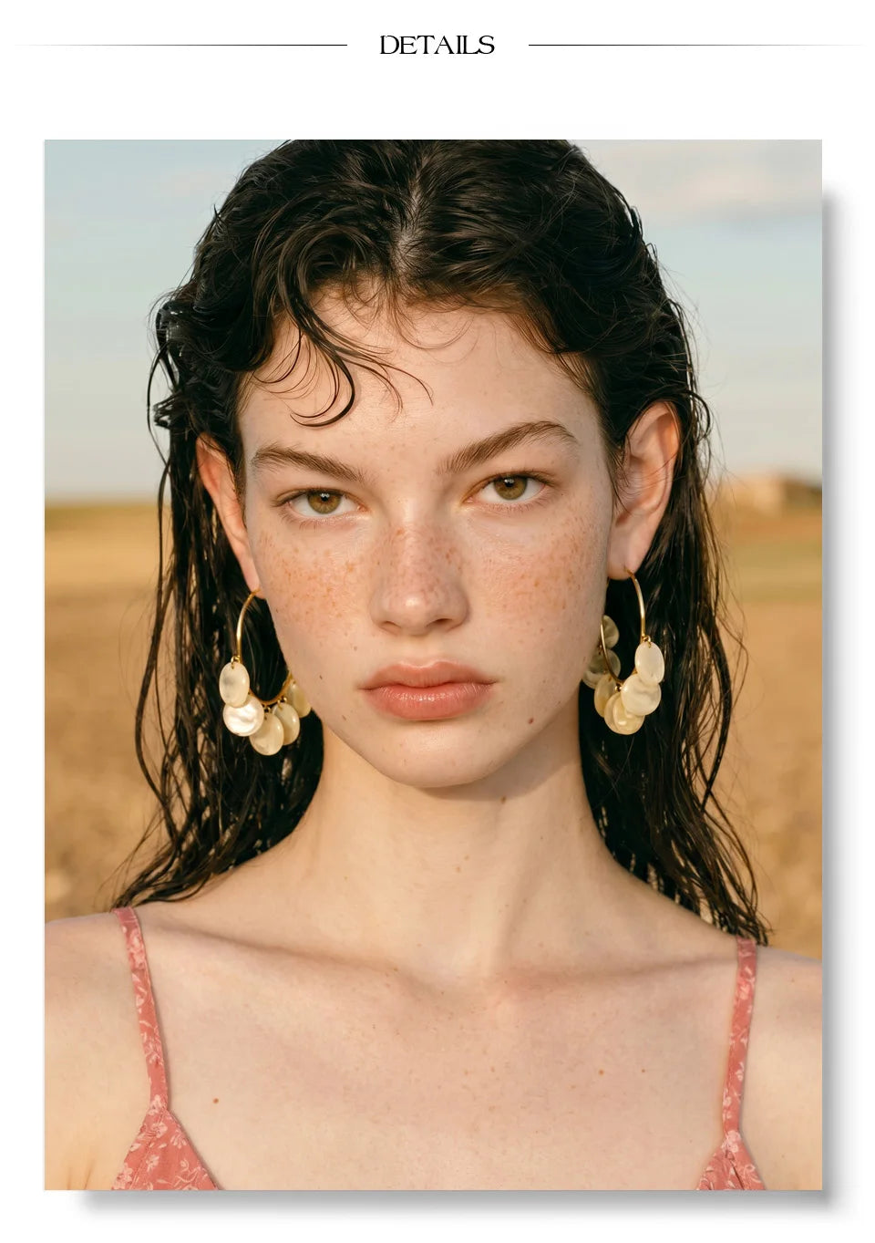 Confetti Hoop Earrings
