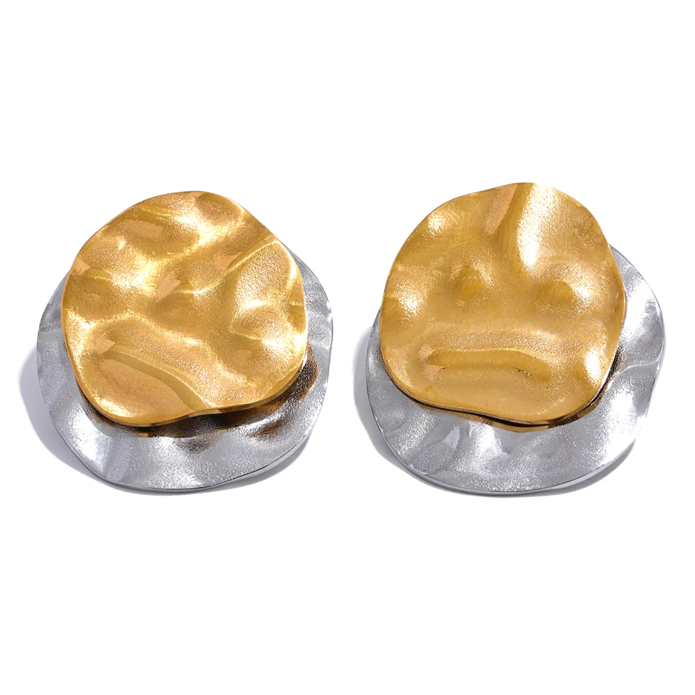 Organic Double Earrings