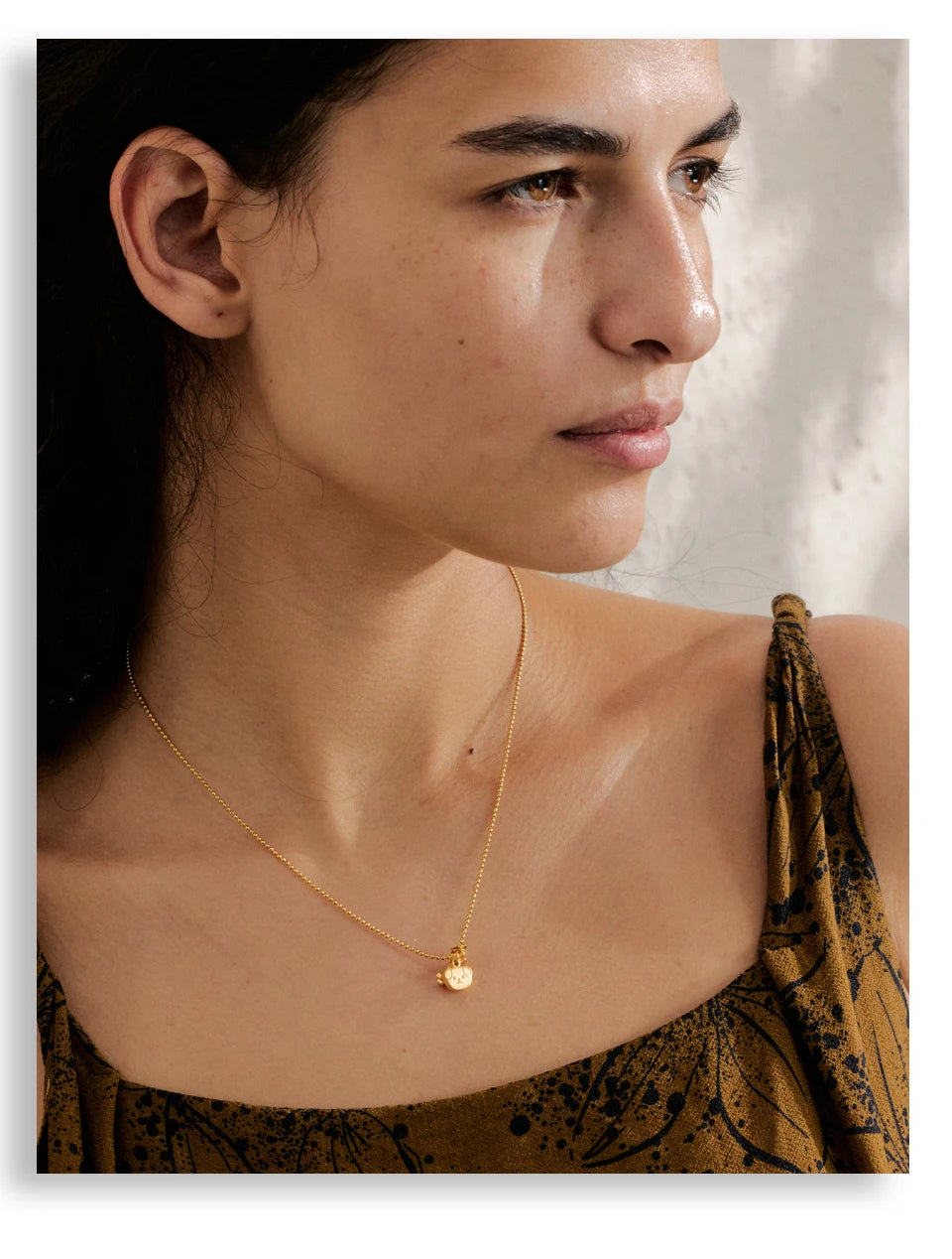 Smiley Charm Necklace