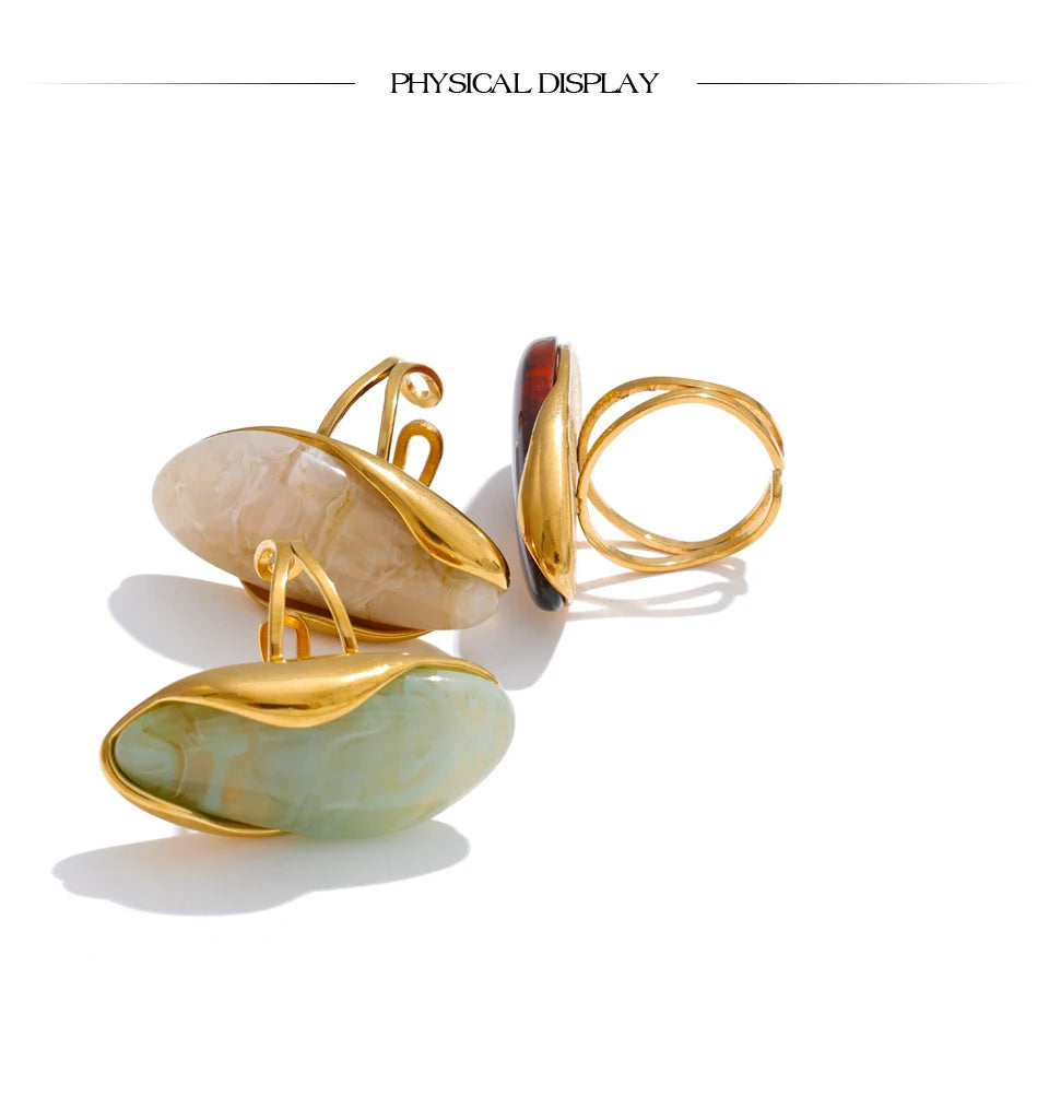 Natural Gemstone Rings