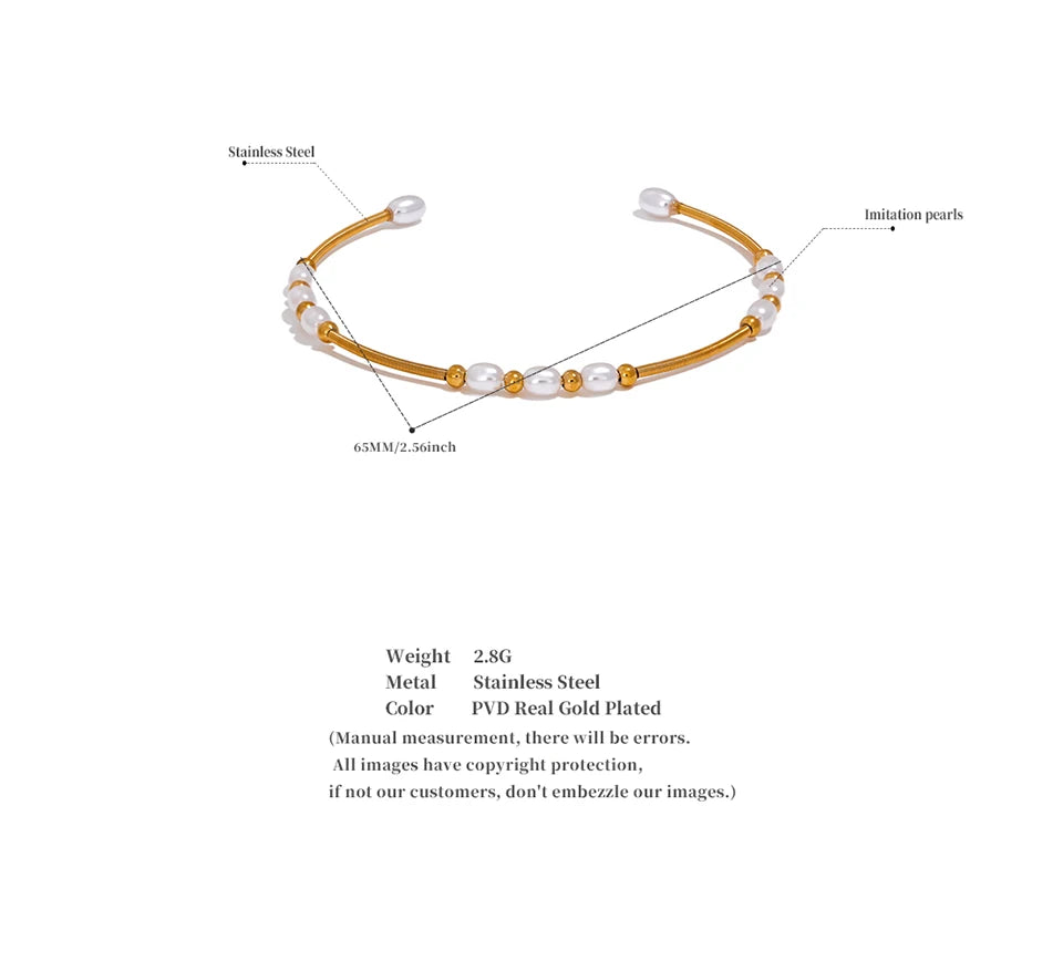 Luxe Pearl Cuff
