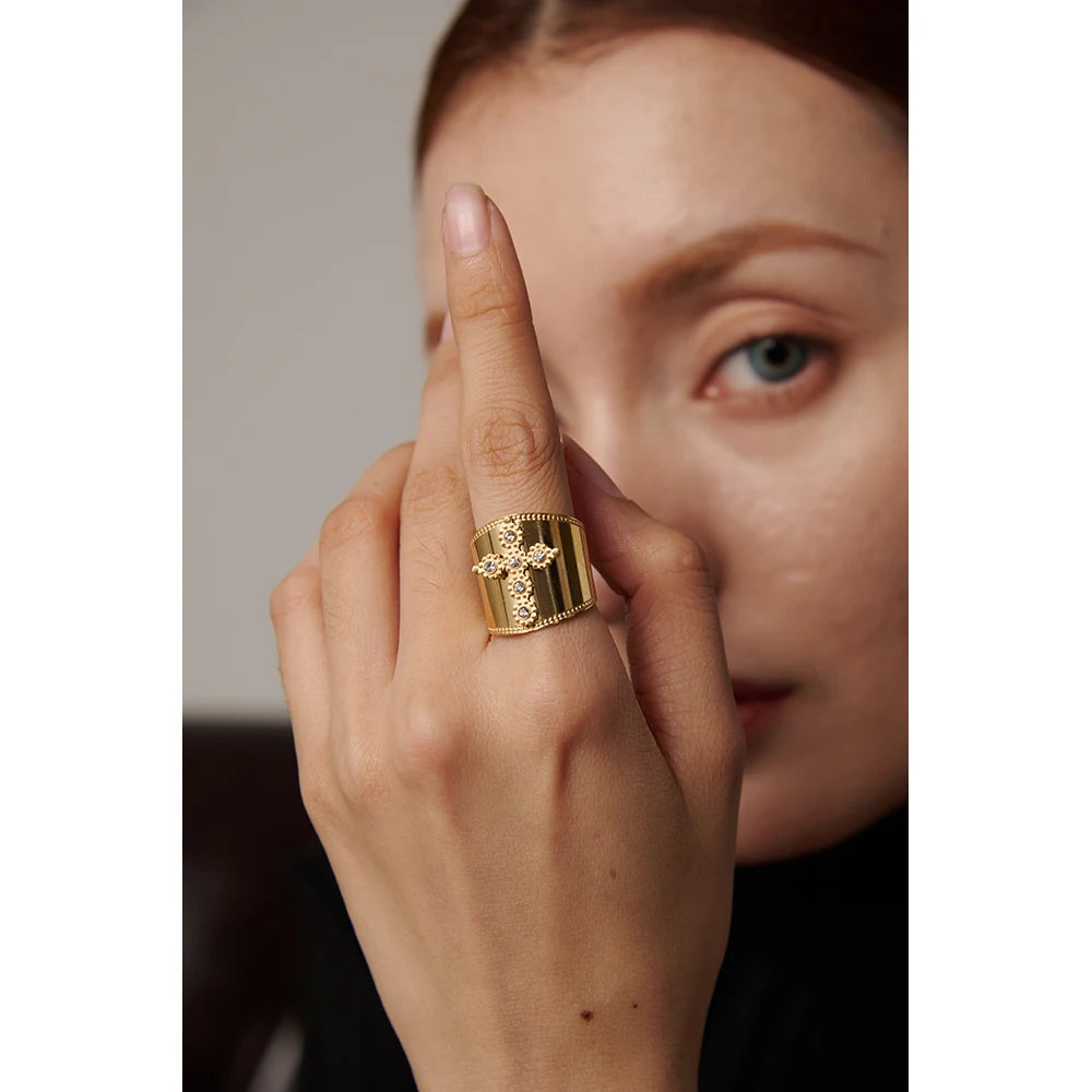 Royal Cross Ring