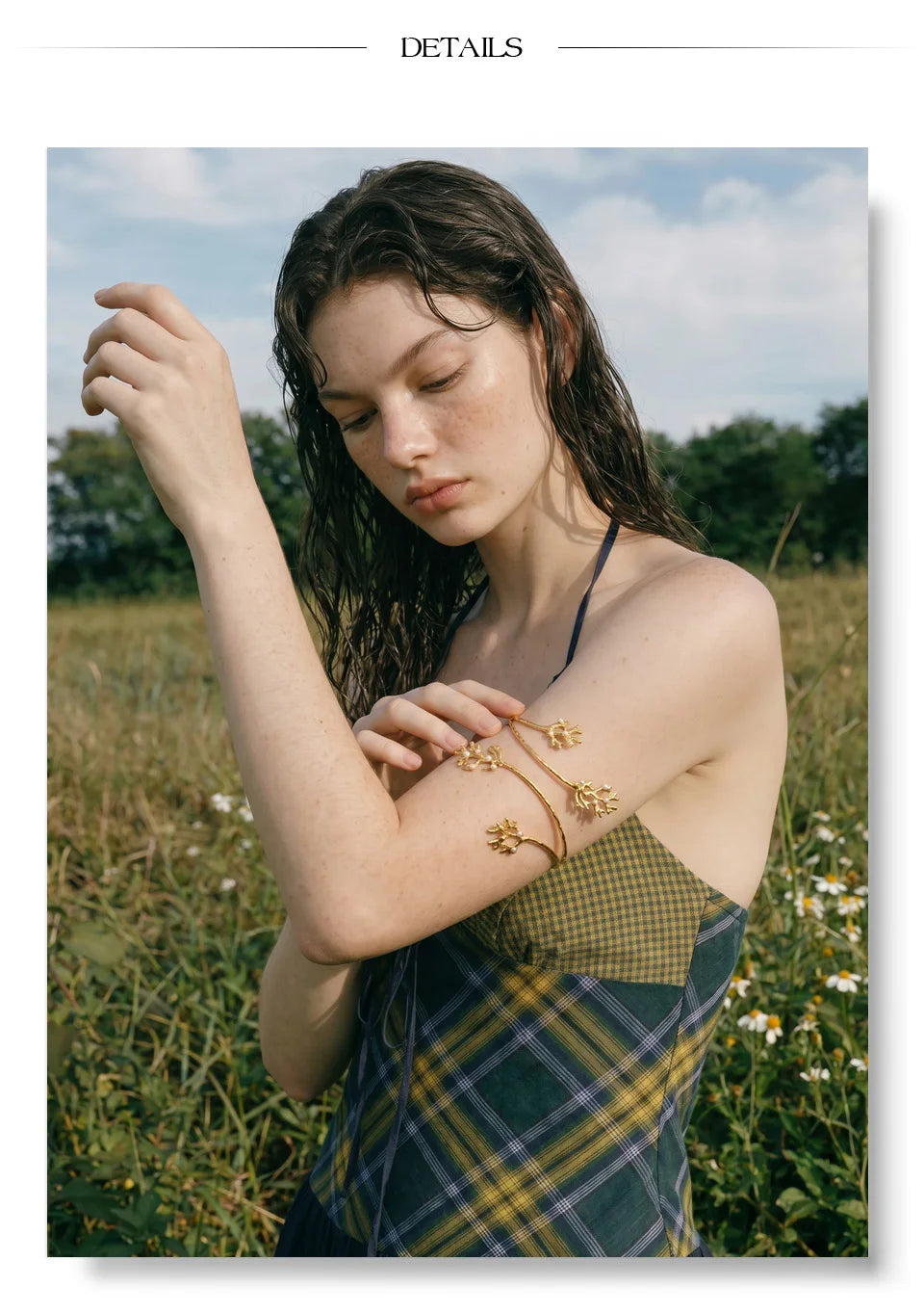 Coral Branch Arm Cuff