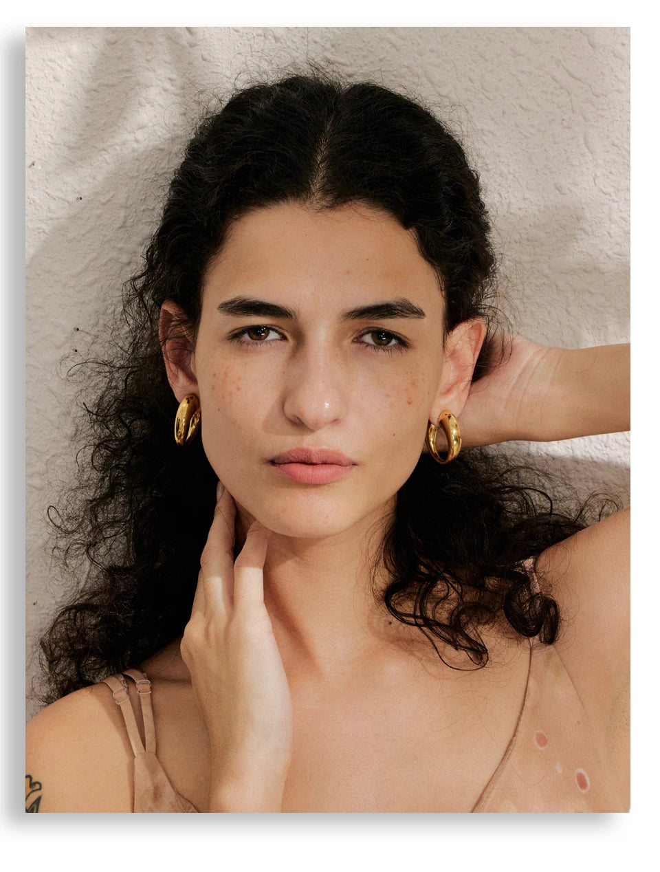 Open Crescent Hoops