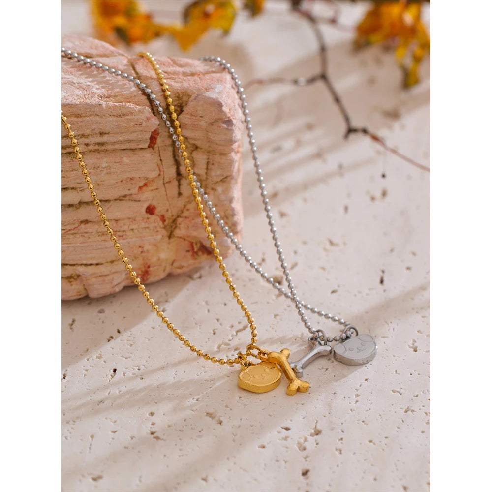 Smiley Charm Necklace