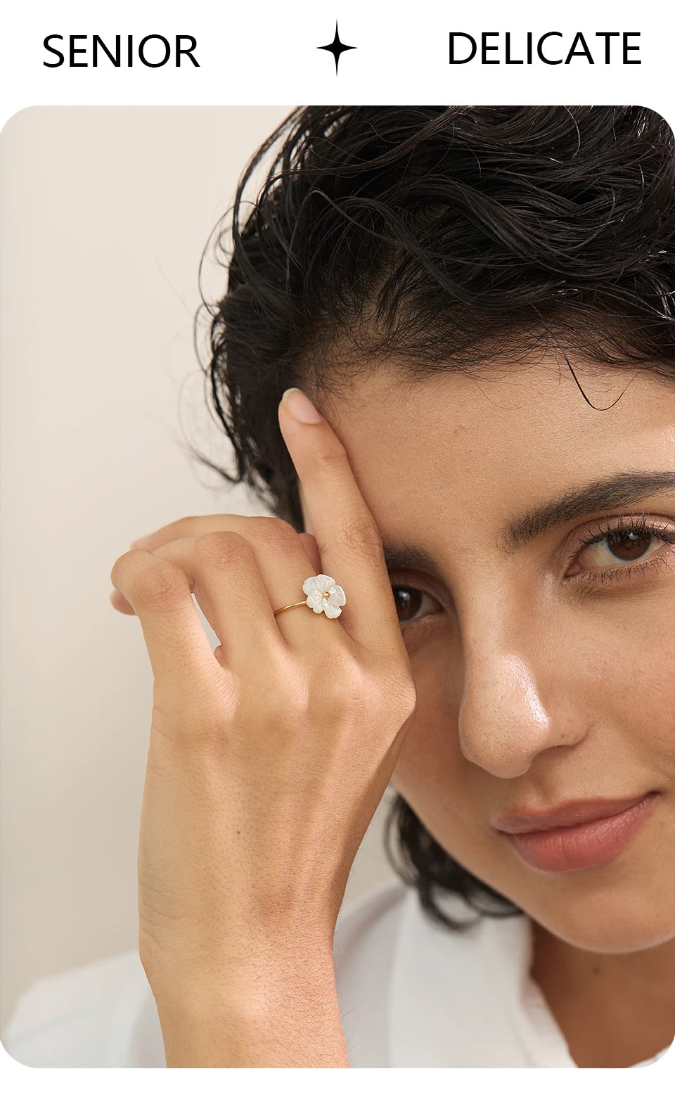 Beautiful Flower Ring