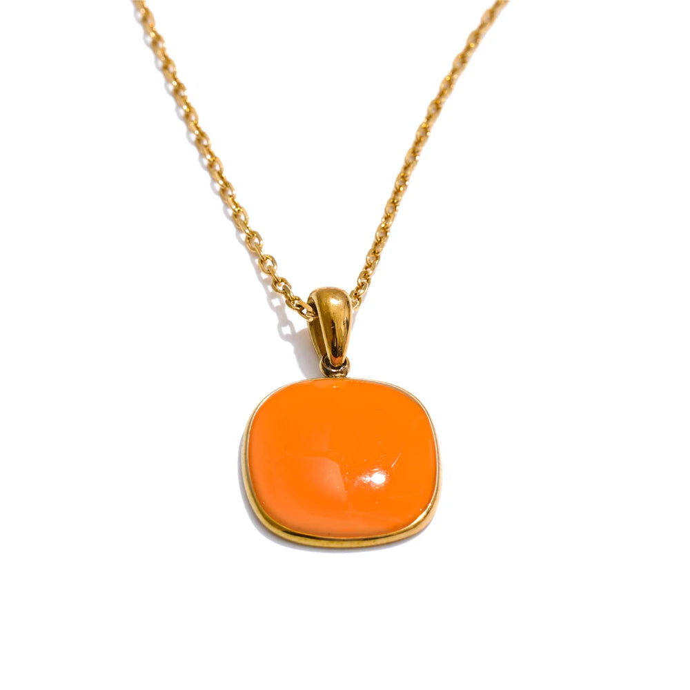 Candy Gem Pendant Necklace